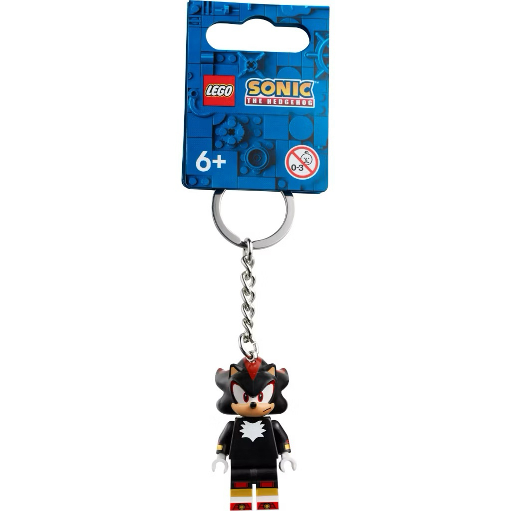 LEGO® Sonic the Hedgehog™ 854302 Shadow the Hedgehog Key Chain