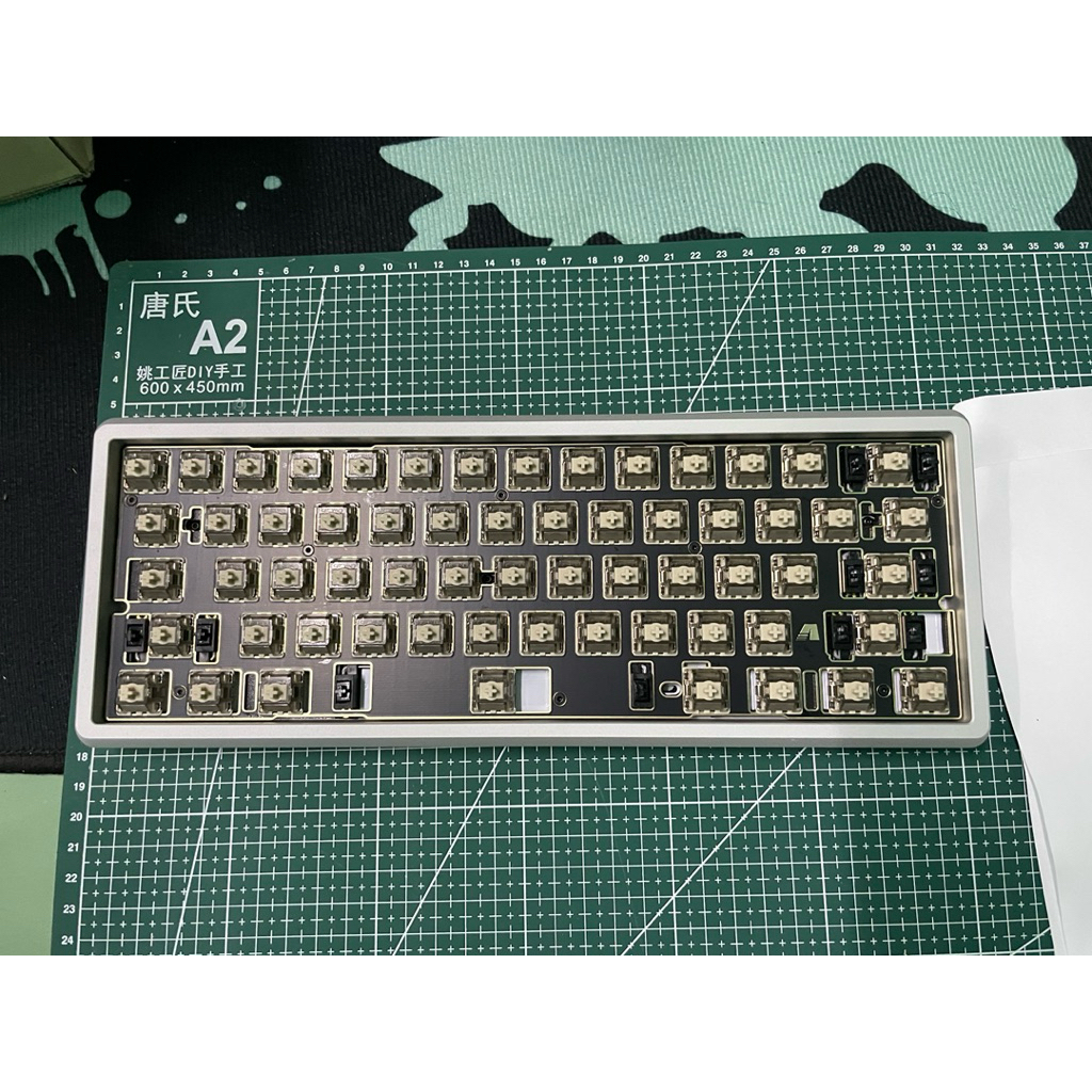 🔥Keyboard Magnetic HE : Venom 60He rgb + Frog mini (Silver) 🔥