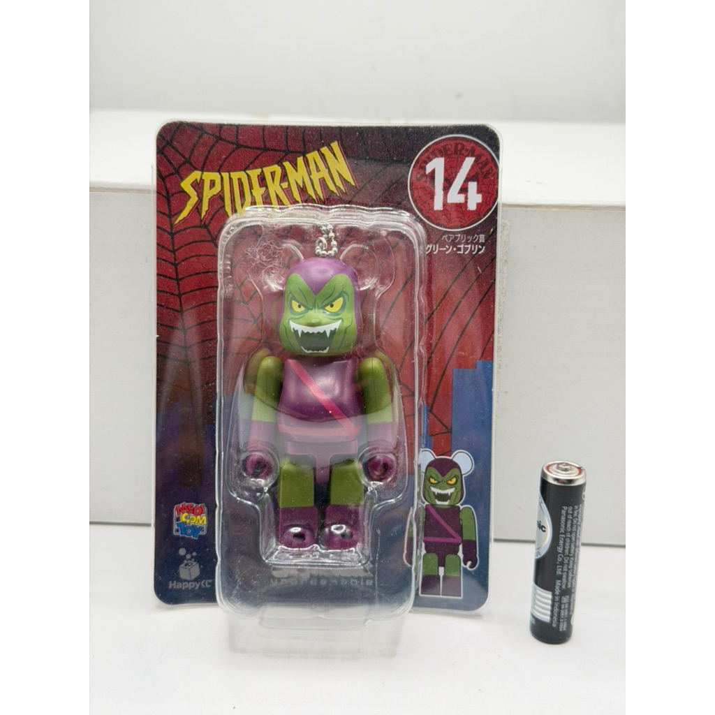 ✨พร้อมส่ง✨ Bearbrick Marvel Spiderman Green Goblin 14 ขนาด100%