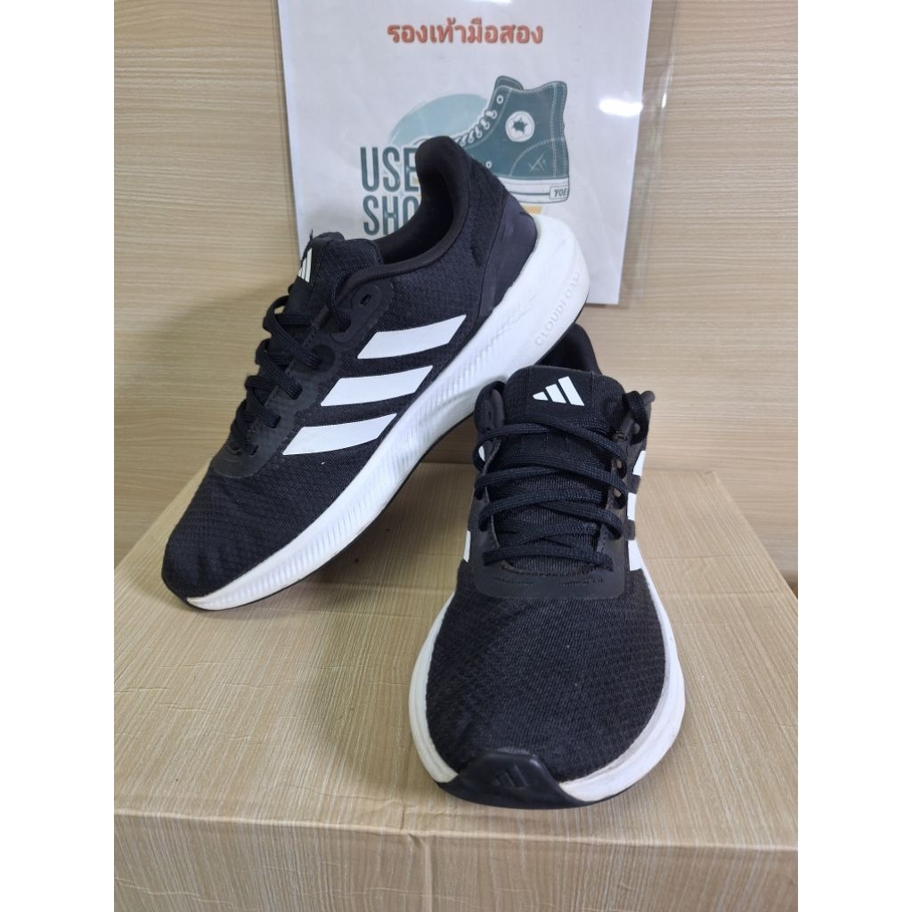 ​Adidas Runfalcon 3.0 (รหัสสินค้าHQ3790)มือสองแท้ ไซส์42.5 ยาว27cm