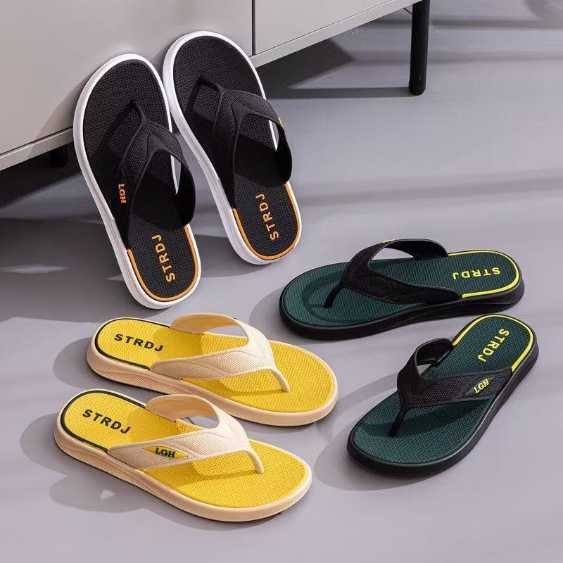 พร้อมส่ง รองเท้าแตะผู้ชายรุ่นใหม่ล่าสุดปี2026 รองเท้าแตะผู้ชายดีไซน์หรูหรา#666+2