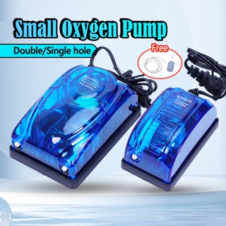 ออกซิเจนกุ้ง ปั๊มลมตู้ปลา เครื่องออกซิเจน ท่อจ่ายลม + หัวทรา…