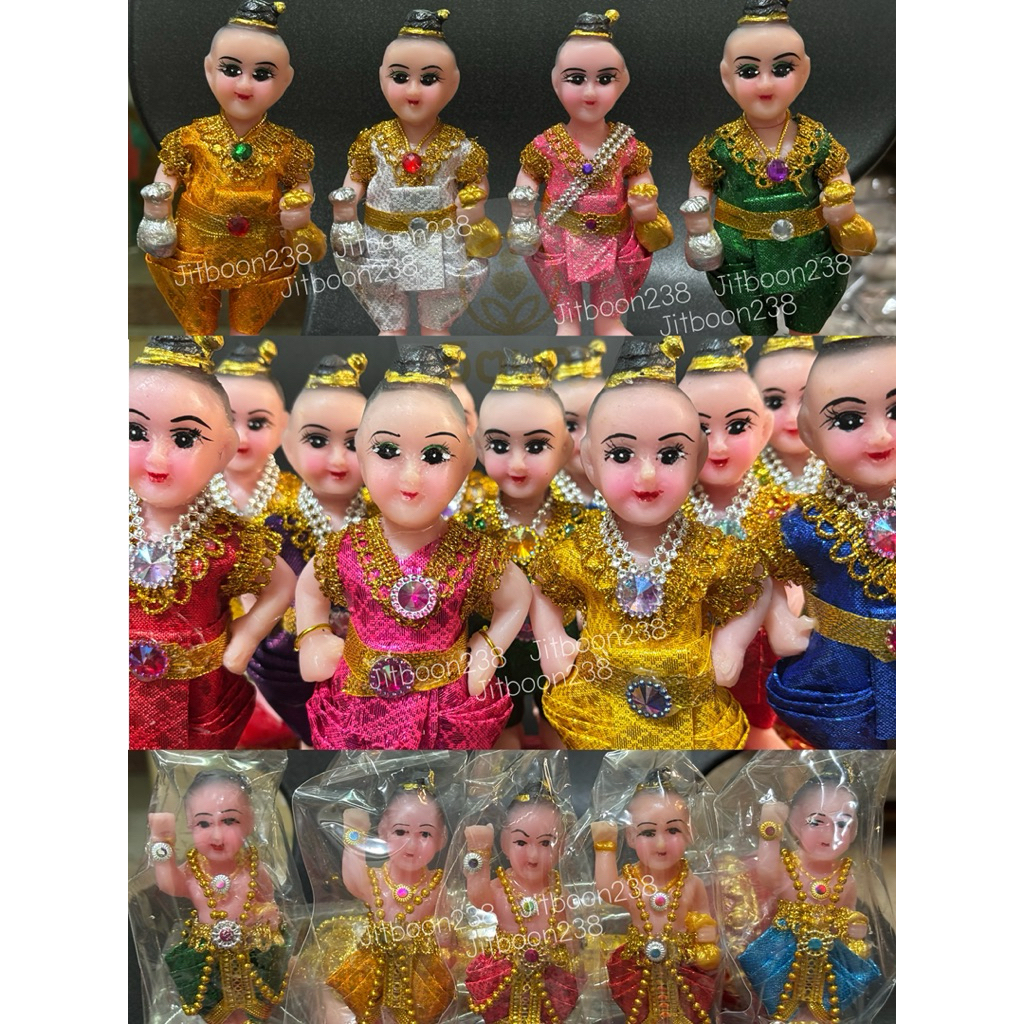 งานมาใหม่❗️ กุมารทอง กุมารเรียกทรัพย์ หลายขนาด เนื้อเรซิ่นแต่งผ้า