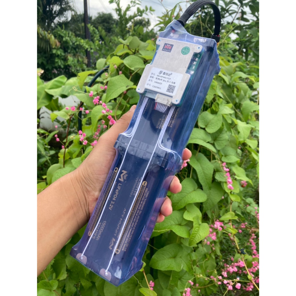 แบต 8s 15ah LiFePO4 Battery  M - power ของแท้ แบตดำ