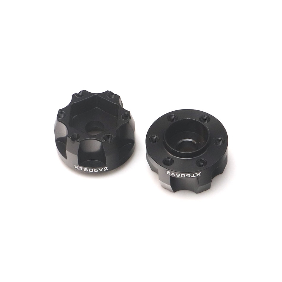 ดุมล้อ BRXT606V2 :  Boom Racing ProBuild™ XT606 V2 6-Lug Aluminum 12mm Wheel Hub Adapters 6MM Offset