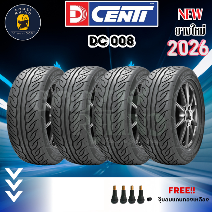 DCENTI รุ่น DC-008 ยางปี2025-2026🔥 245/45 R18 255/55 R18 275/40 R18 265/50 R20 (ราคาต่อ4เส้น) แถมจุ๊