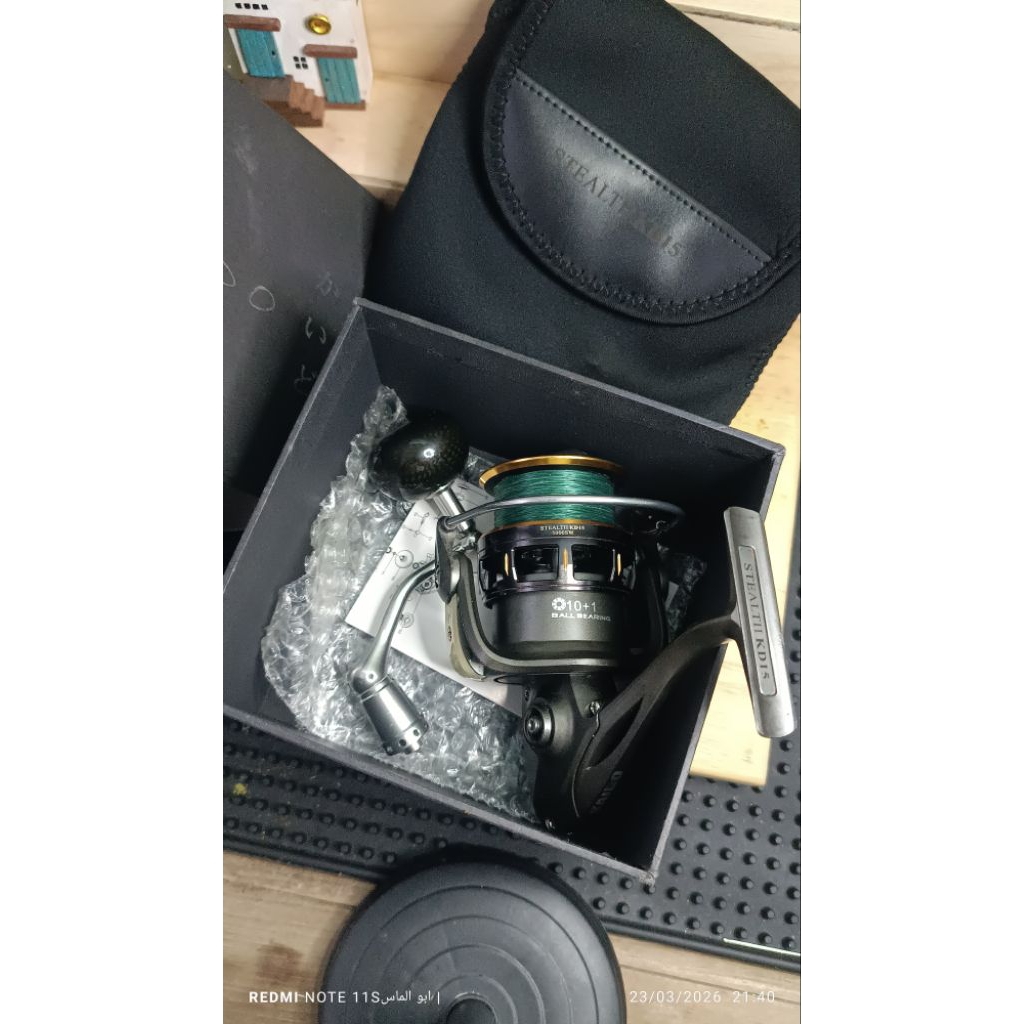 รอกตกปลา สปินนิ่งมือ2 Kaido Stealth KD15 เบอร์ 5000SW