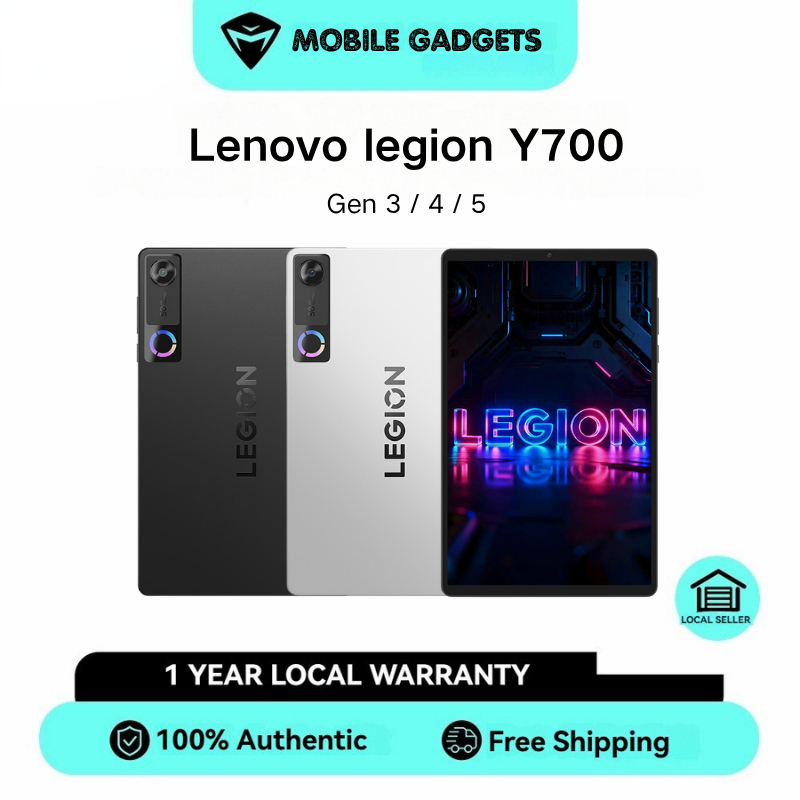Lenovo legion Y700 Tablet 5rd / 4rd / 3rd Gen | Snapdragon 8Gen3 / Snapdragon 8 Elite