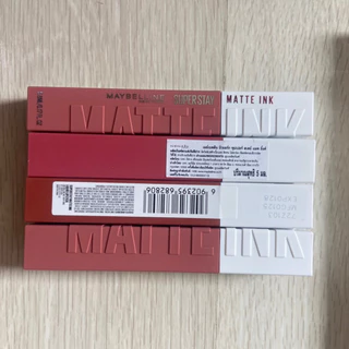 (แพ็คเกจใหม่)Maybelline Superstay Matte Ink Liquid Lipstick ลิปจิ้มจุ่มเนื้อแมท เมย์เบลลีนซุปเปอร์สเตย์ แมท อิ้งค์ 5 ml