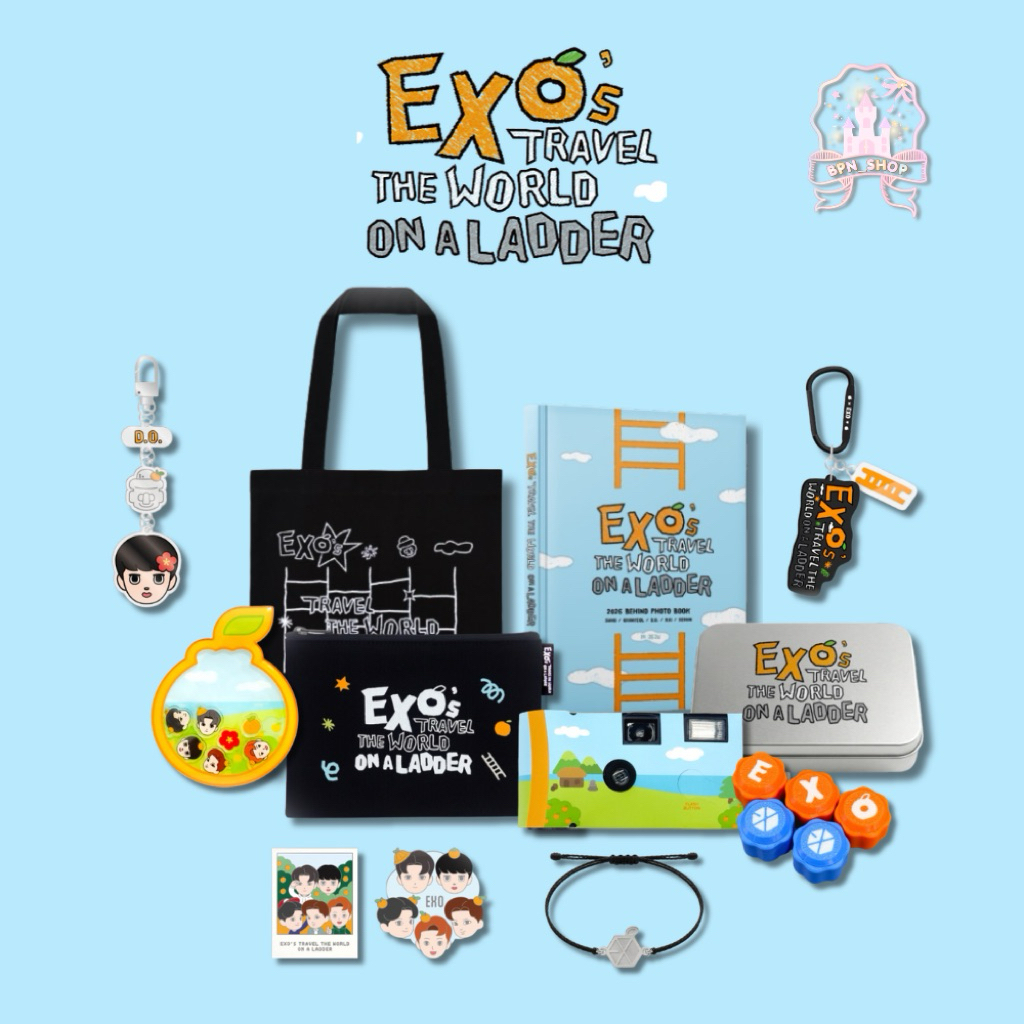(พรี) EXO'S TRAVEL THE WORLD ON A LADDER 5 MD