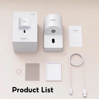MeeGoo Automatic Toothpaste Dispenser เครื่องบีบยาสีฟันอัตโนมัติ ชาร์จ Type-C 1800mAh ติดผนัง