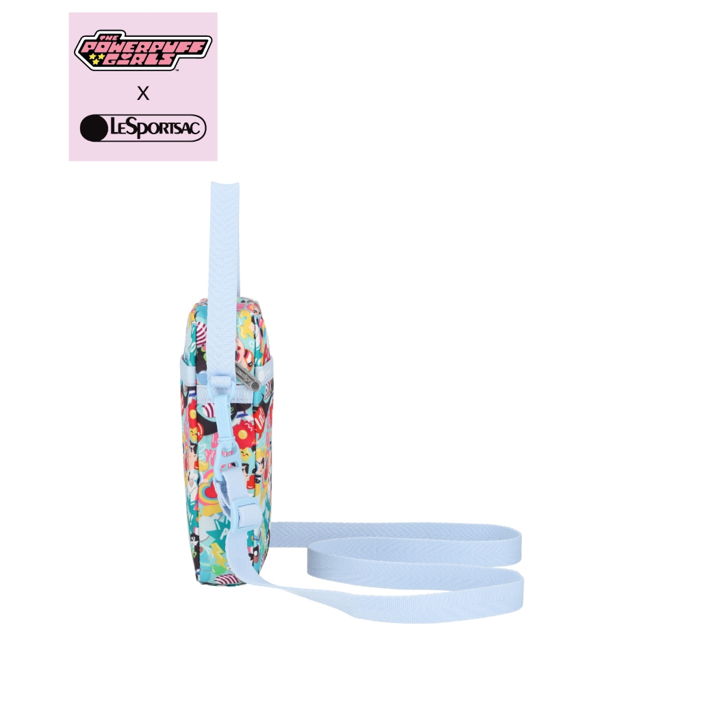 Lesportsac Mini Phone Crossbody Bag กระเป๋าใส่มือถือ Style 3505 Lesportsac x Powerpuff girls ราคา ถูกที่สุด ดีลบีเคเค แกลเลอรีภาพที่ 5