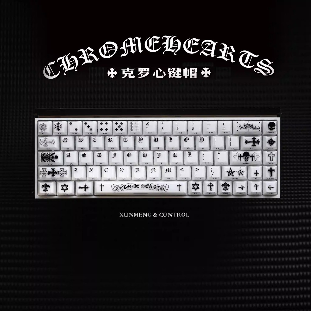 คีย์แลปลวดลาย Chrome Hearts บอกเลยสวยจริง เท่มากกกก