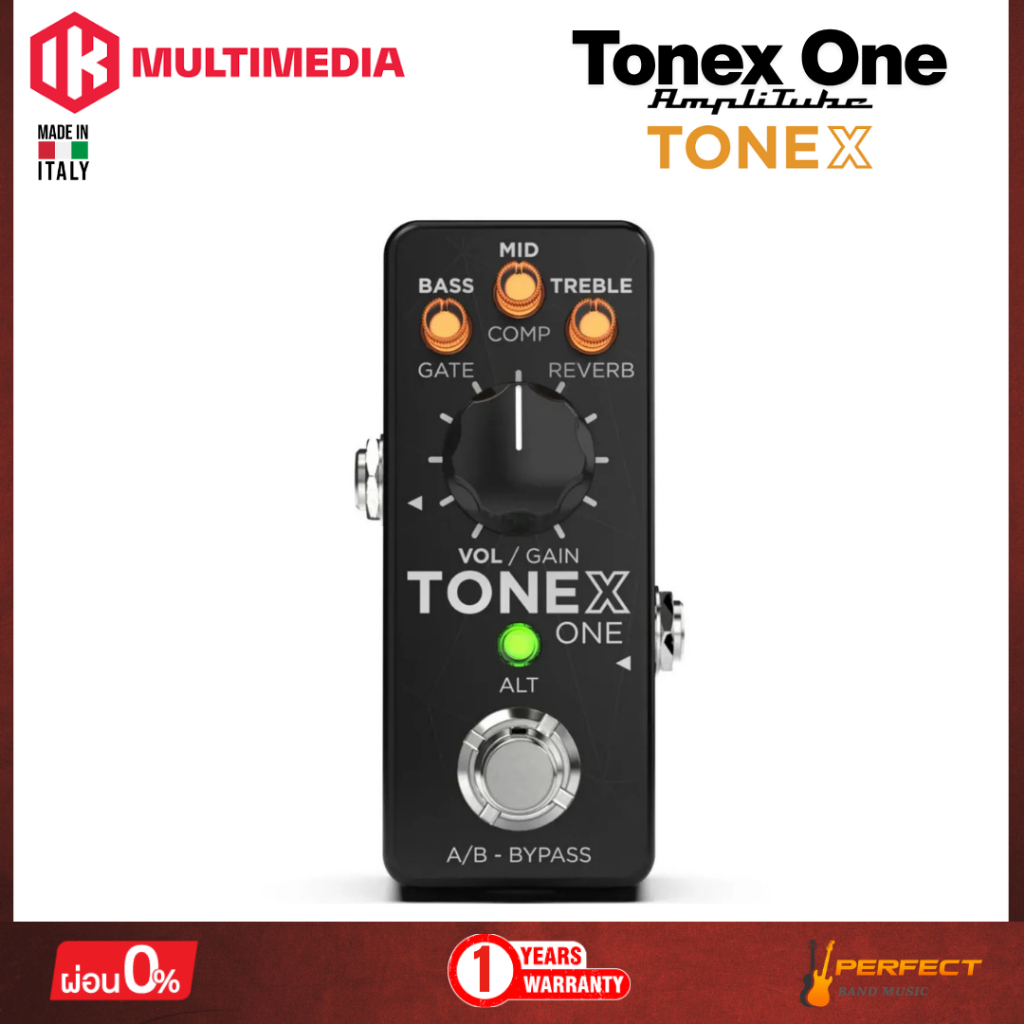 IK MULTIMEDIA TONEX ONE เอฟเฟคกีตาร์ * กรุณาสอบถามก่อนสั่งซื้อ *