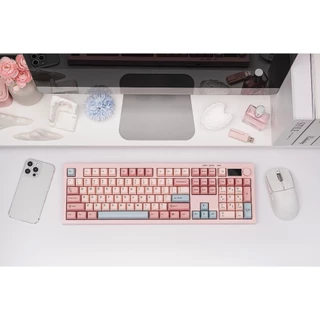 คีย์บอร์ดไร้สาย - AULA S102Pro - Wireless Membrane Keyboard คีย์ไทย รับประกัน 2 ปี