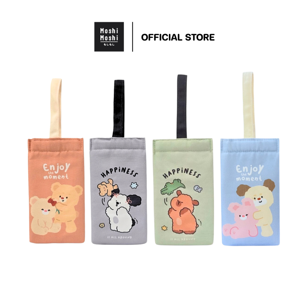 Moshi Moshi กระเป๋าเก็บอุณหภูมิ กระเป๋าเก็บความร้อน กระเป๋าเก็บความเย็น สำหรับใส่แก้วน้ำ รุ่น 7100078086-78089