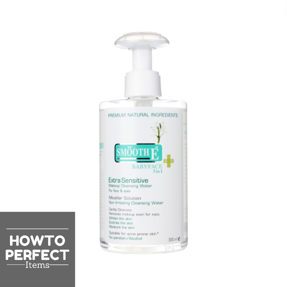 Smooth E สมูทอี Extra Sensitive Makeup Cleansing Water Make up เอ็กซ์ตร้า เซนซิทีฟ เมคอัพ คลีนซิ่ง วอเทอร์
