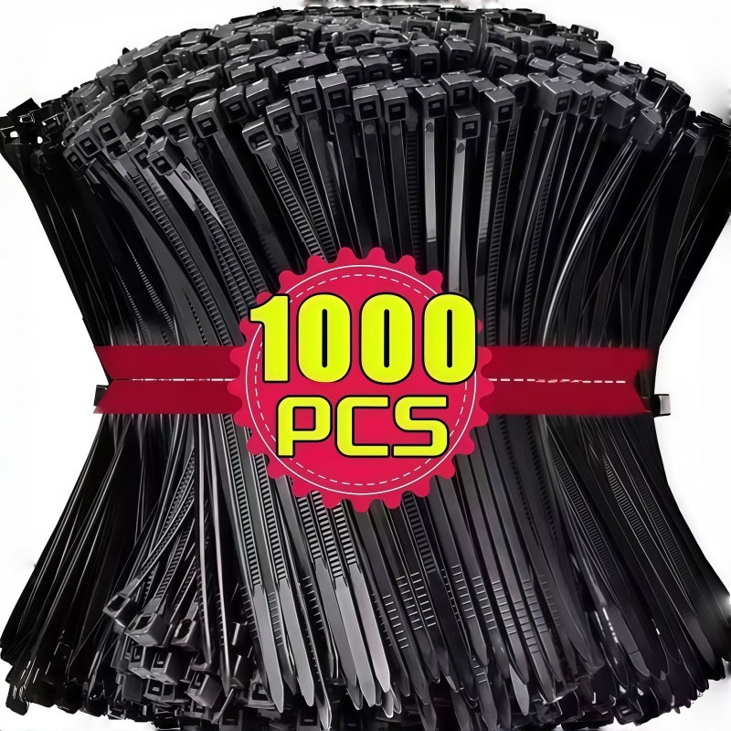 เคเบิ้ลไทร์ 100เส้น 4-14นิ้ว สายรัดไนล่อน ทนความร้อนและไฟ  สายรัดไฟฟ้าไนลอน ตัวล็อคแข็งแรง