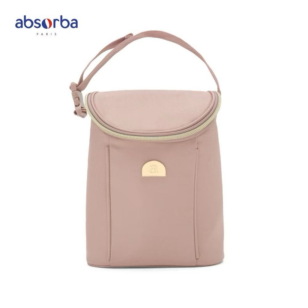 Absorba แอ็บซอร์บา กระเป๋าใส่ขวดนม เก็บอุณหภูมิ ขนาด กว้าง 16.5 X สูง 23 cm. ของแท้ พร้อมส่ง