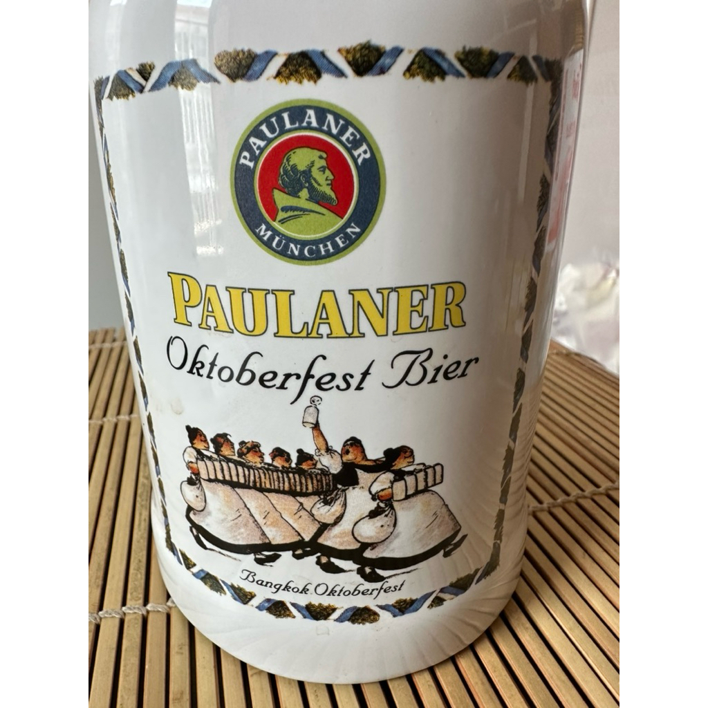 แก้วเบียร์หูเซรามิคพอลลันเตอร์PaulanerCeramic