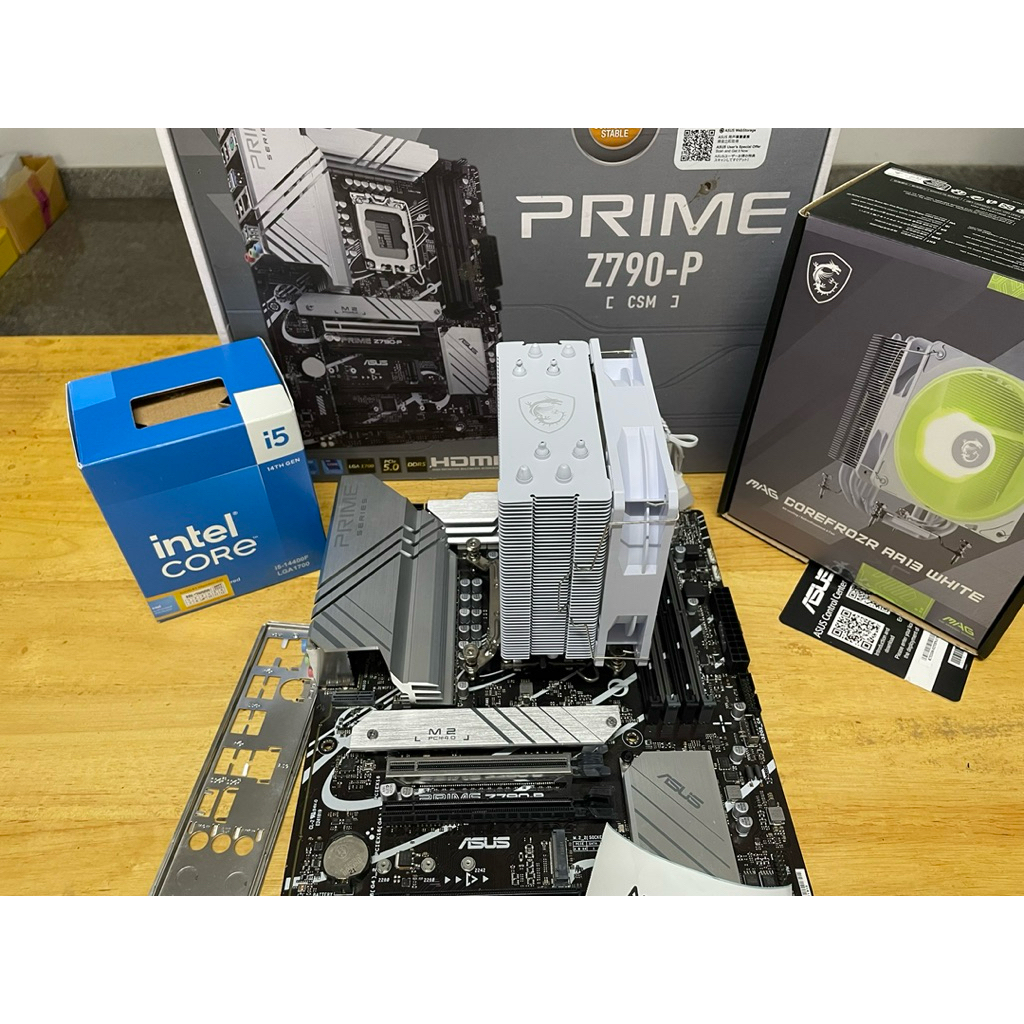 CPU+Mainboard มือสอง ใช้งานปกติ รับประกันการใช้งาน