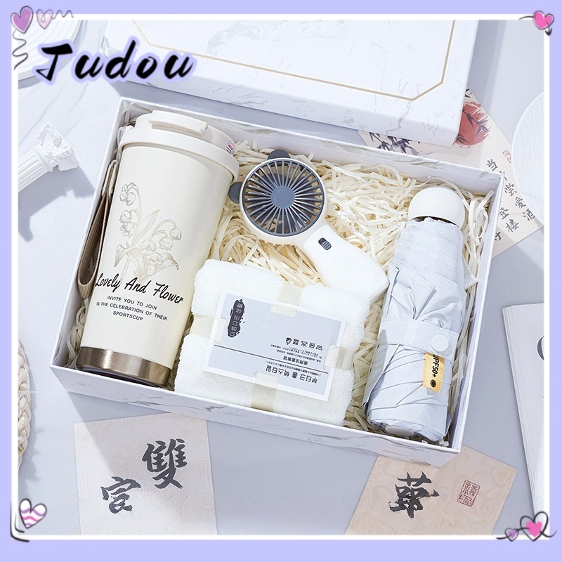 Gift Set ของขวัญแต่งงาน กล่องของขวัญลูกค้าองค์กร ของขวัญคู่รักเพื่อน ของขวัญแม่ ของขวัญเด็ก Gift, Cup Box, White Cup