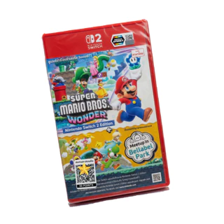 [ส่งด่วน] [Switch2] Super Mario Bros. Wonder : Nintendo Switch 2 Edition+ Meetup in Bellabel Park (ปกไทย ซับไทย) ตลับเกม