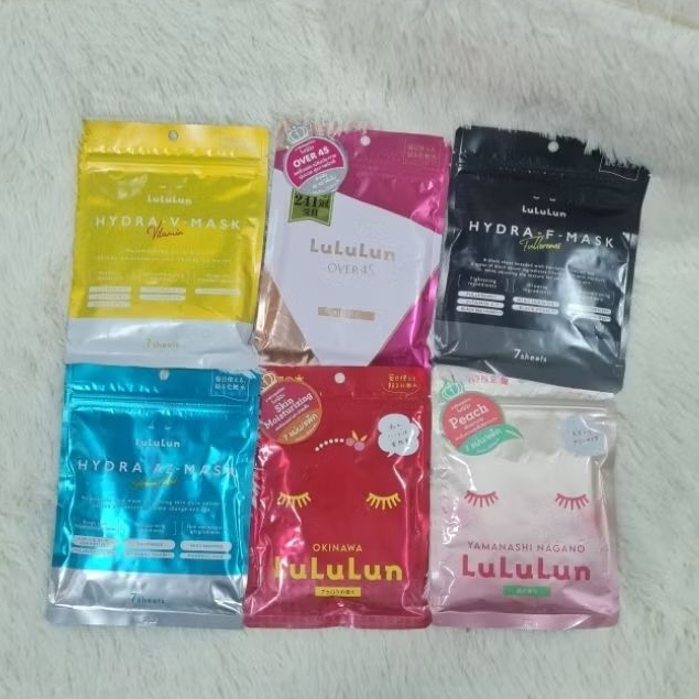 LULULUN​ มาสก์บำรุงผิวหน้า หมดอายุปี​ 27


