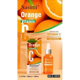 SASIMI Vitamin C Face Serum เซรั่มวิตามินซี บำรุงผิวหน้า เพิ่มความกระจ่างใส
