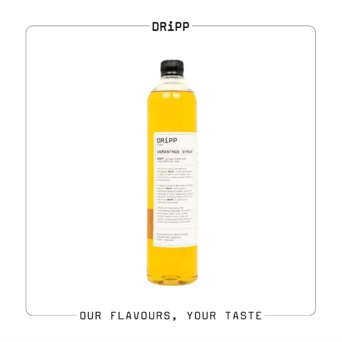 DRiPP Flavour - Osmanthus 760ml น้ำเชื่อมกลิ่นดอกหอมหมื่นลี้ (ตรา ดริพ) (BBF 18/12/2026)