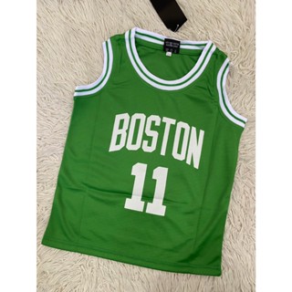 เสื้อบาสเด็กเบอร์11 สีเขียว ชื่อIRVING  ราคาไม่แพง คุณภาพเยี…