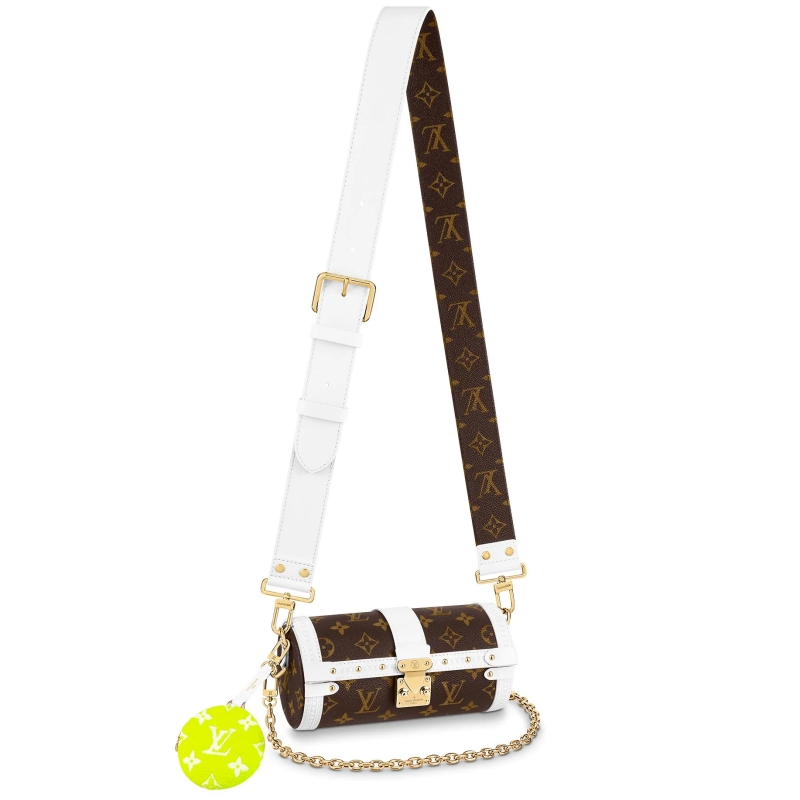 กระเป๋าถือ LV รุ่น PAPILLON TRUNK มือสอง ซีรี่ส์ Match กระเป๋าทรงกระบอก Papillon (M81485)