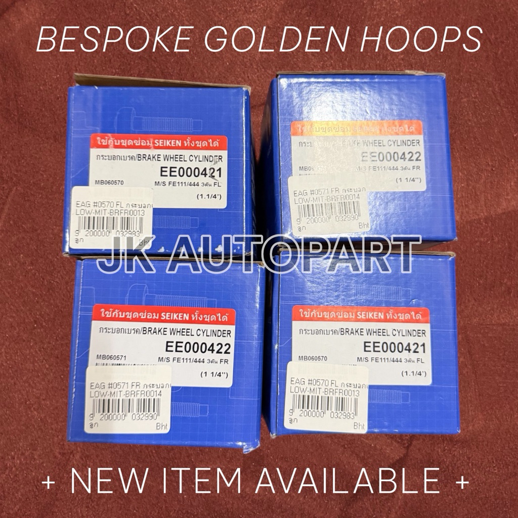 EAGLEYE แท้ๆ กระบอกเบรคหน้า MITSUBISHI CANTER FE444 MB060571R, MB060570L กระบอกเบรกแคนเตอร์ 1.1/4 อย