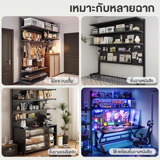 JJM ชั้นวางของ ชั้นวางเหล็ก Pegboard จัดเก็บของ DIY ได้ตามใจ กันชื้น กันเชื้อรา เหล็กอัปเกรด กันสนิม แข็งแรงทนทาน