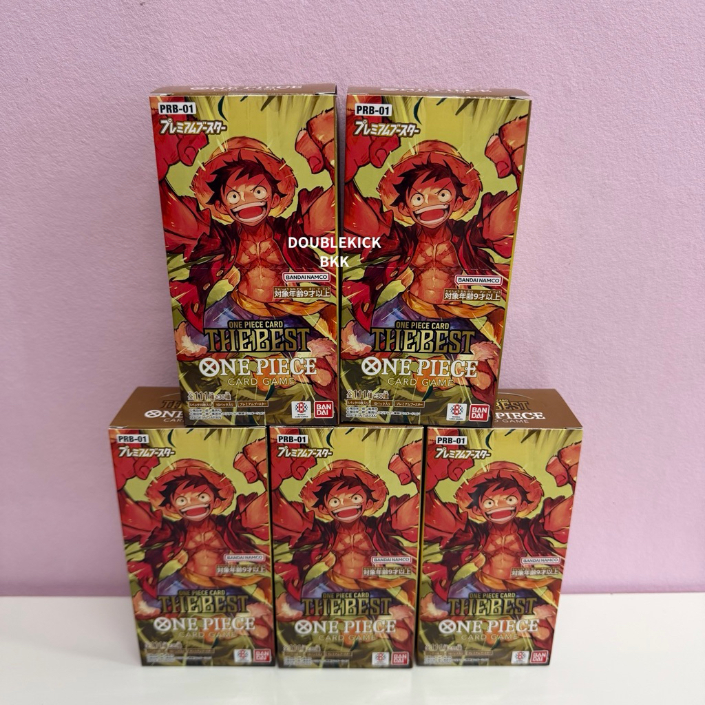 (พร้อมส่ง) ONE PIECE PRB 01 (ญี่ปุ่น) (กล่องละ)