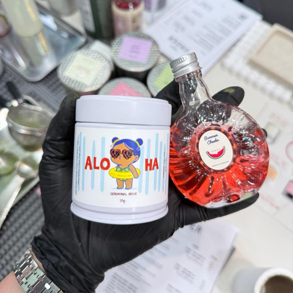 (พร้อมส่ง) vela tea ベラティー Vela Aloha | Ceremonial matcha แถมไซรัปแตงโม