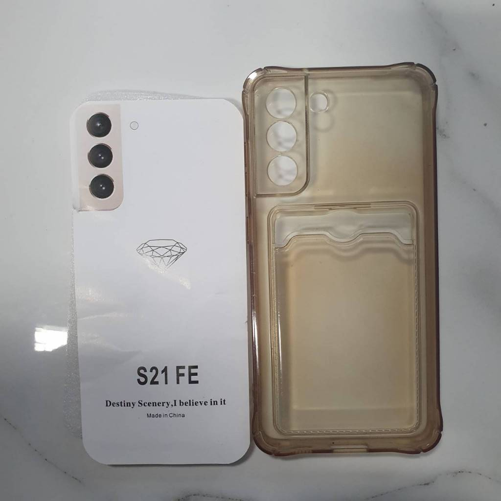 เคสโทรศัพท์ Sumsung รุ่น S10Plus และ S21FE มือสอง สีออกเหลือง