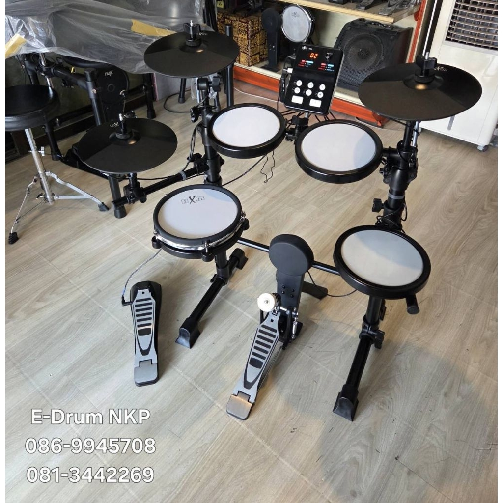 กลองไฟฟ้ามือสอง HXM XD-004LB🥁สภาพใหม่ 💯ประกันศูนย์ถึงธันวาคม 2569