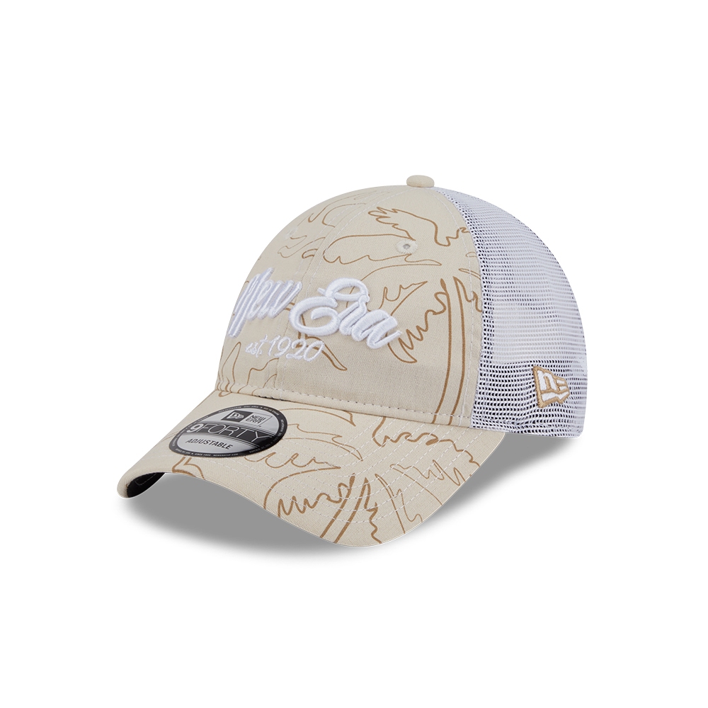 New Era หมวกรุ่น NEW ERA RESORT VINTAGE STONE 9FORTY UNST TRUCKER CAP