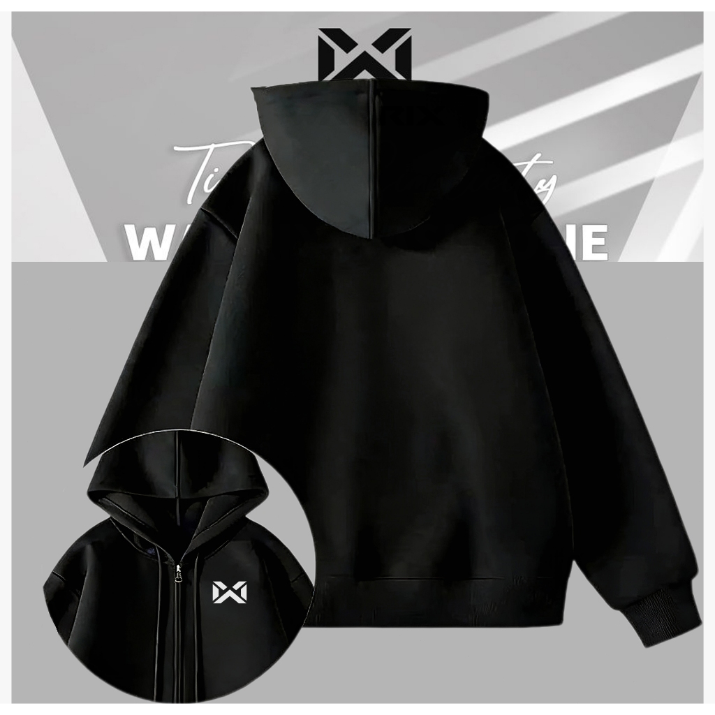 ใหม่ล่าสุด !! Warrix เสื้อฮู้ดดี้ เสื้อคลุม Relaxed fit Hoodie Unisex
