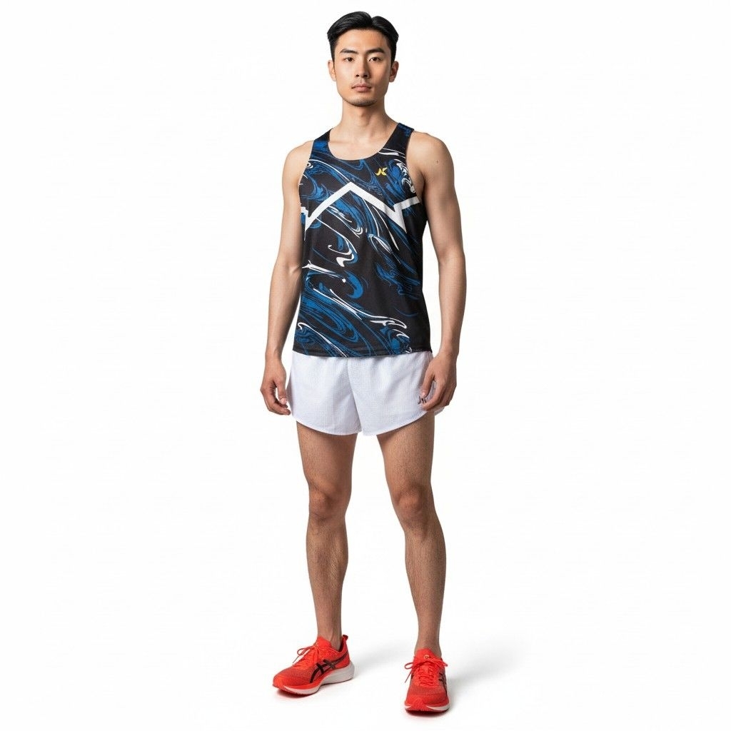 JKSPORT เสื้อวิ่ง ทรงelite JK aero dry ใส่วิ่งมาราธอน รูปที่ 7