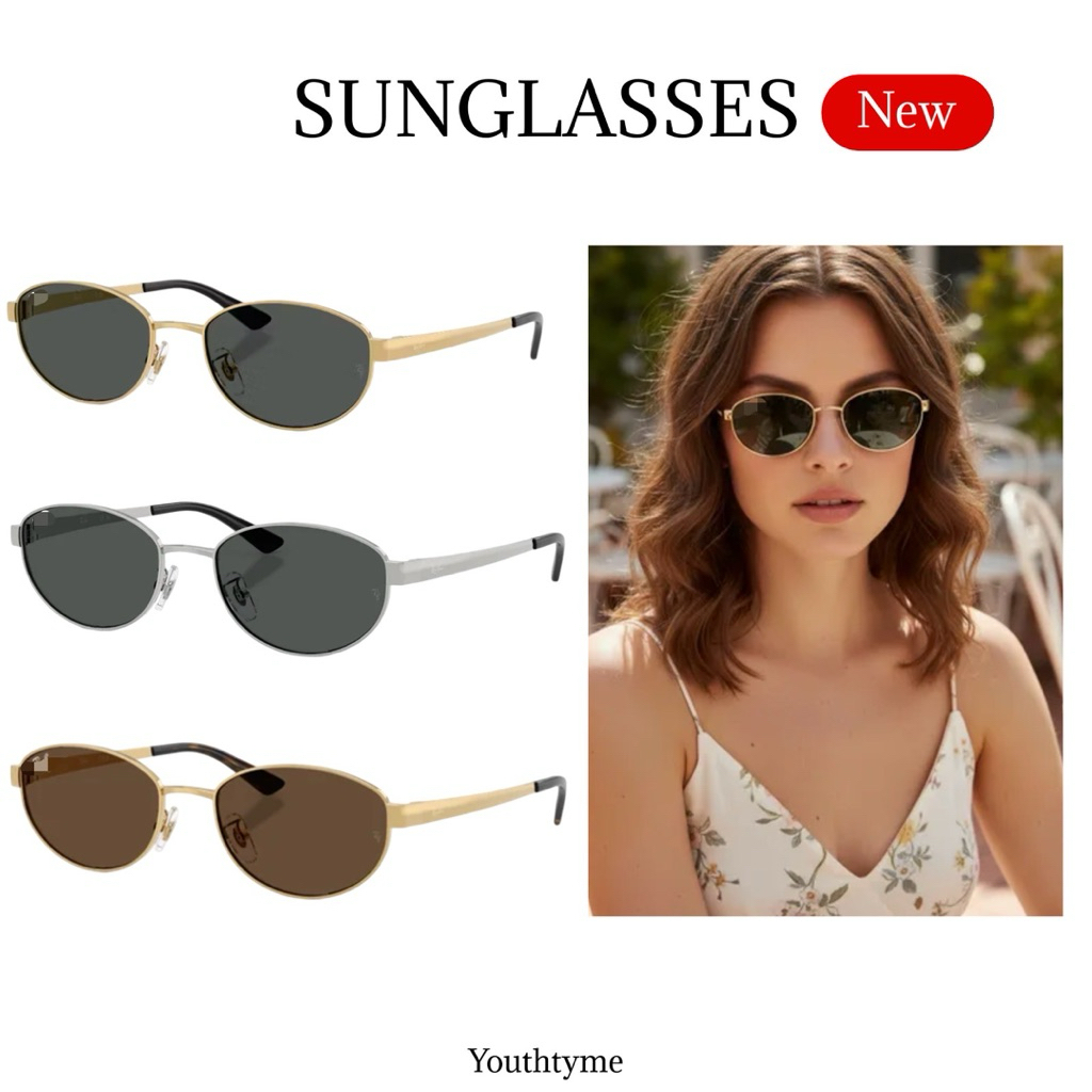 สินค้าใหม่‼️🔥เเว่นกันเเดดทรงฮิตมาเเรง2026 NEW OVAL SUNGLASSES 😎 ลุคนี้ใส่เเล้วสวยเท่เพิ่ม💯