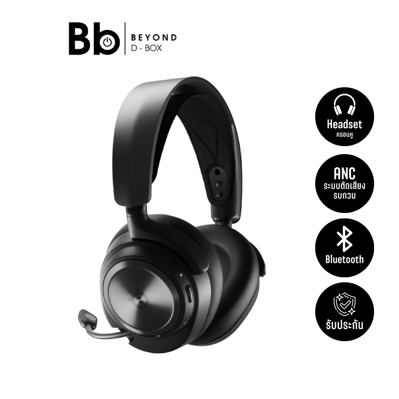 หูฟังเกมมิ่ง SteelSeries Arctis Nova Pro Wireless P (Series PS5) Black by BB Beyond D-Box