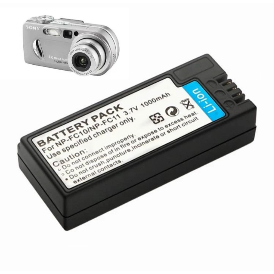 แบตเตอรี่ NP-FC11 / FC10 Sony Cyber-shot DSC-F77 DSC-F77A DSC-FX77 DSC-P2 DSC-P3 DSC-P5 DSC-P7 แบตเต