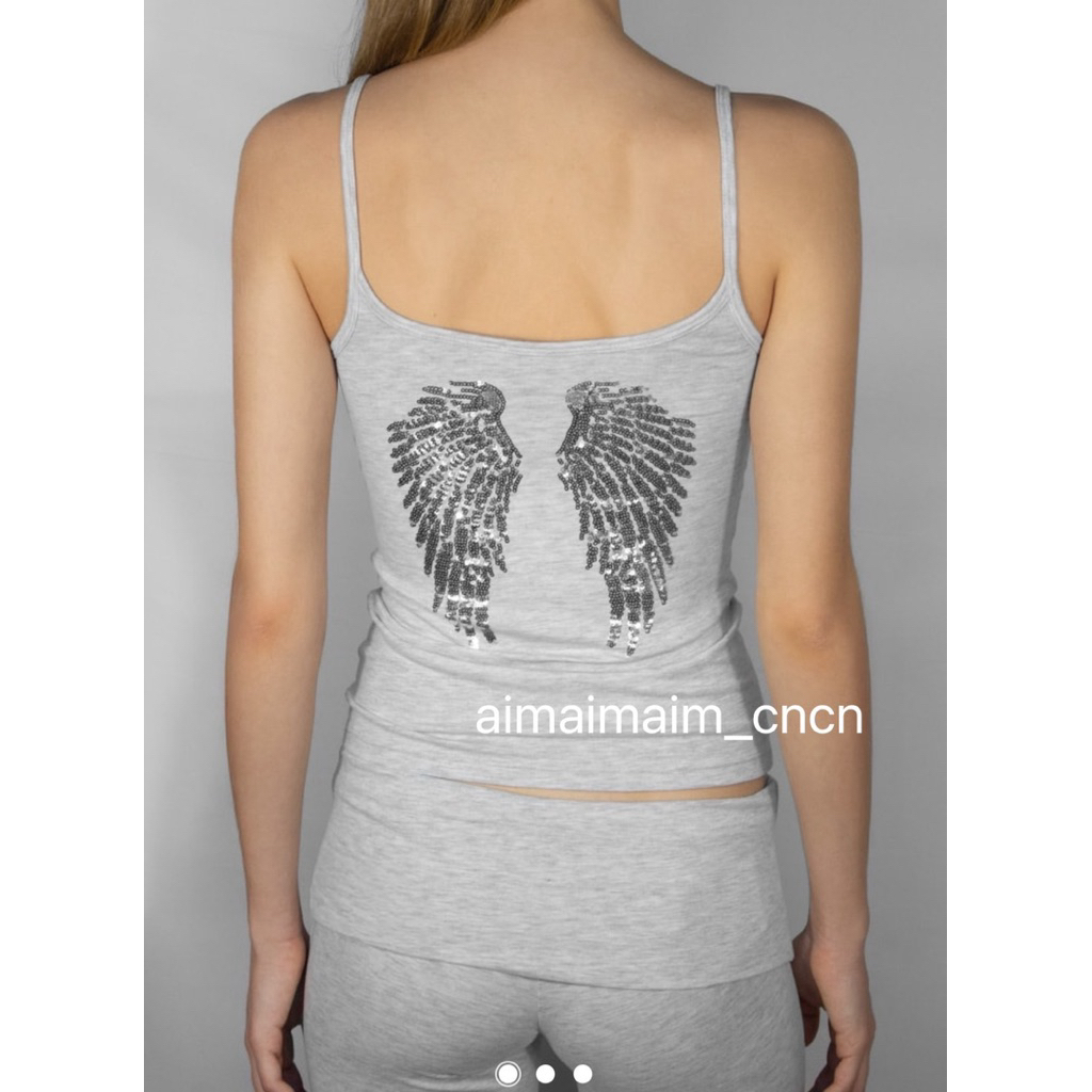 (พร้อมส่ง/ของแท้) SUBDUED TANK TOP WITH WINGS🪽