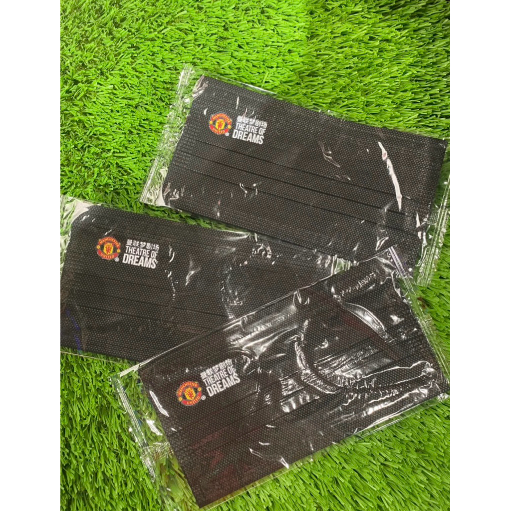 หน้ากาก (Mask) โลโก้ MAN U 1 ชิ้น 💯