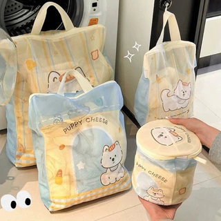🐶 ถุงซักผ้า ถุงตาข่ายซักผ้า ถุงถนอมผ้า ชุดชั้นใน สำหรับซักในเครื่องซักผ้า มีซิป มีหลายขนาดให้เลือก