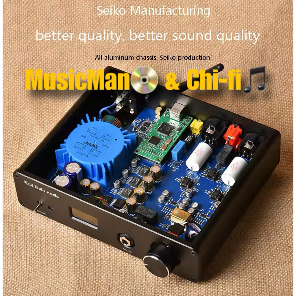 (Lotใหม่ ราคานี้มีจำกัด) Rod Rain da10 DAC Bluetooth 5.4 ตัวแปลงสัญญาณบลูทูธ บลูทูธ 5.4เสียงดีเกินรา