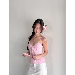 (ไม่ผลิตเพิ่ม)BEMYCHICเสื้อสายเดี่ยวปรับสายรุ่นBenny