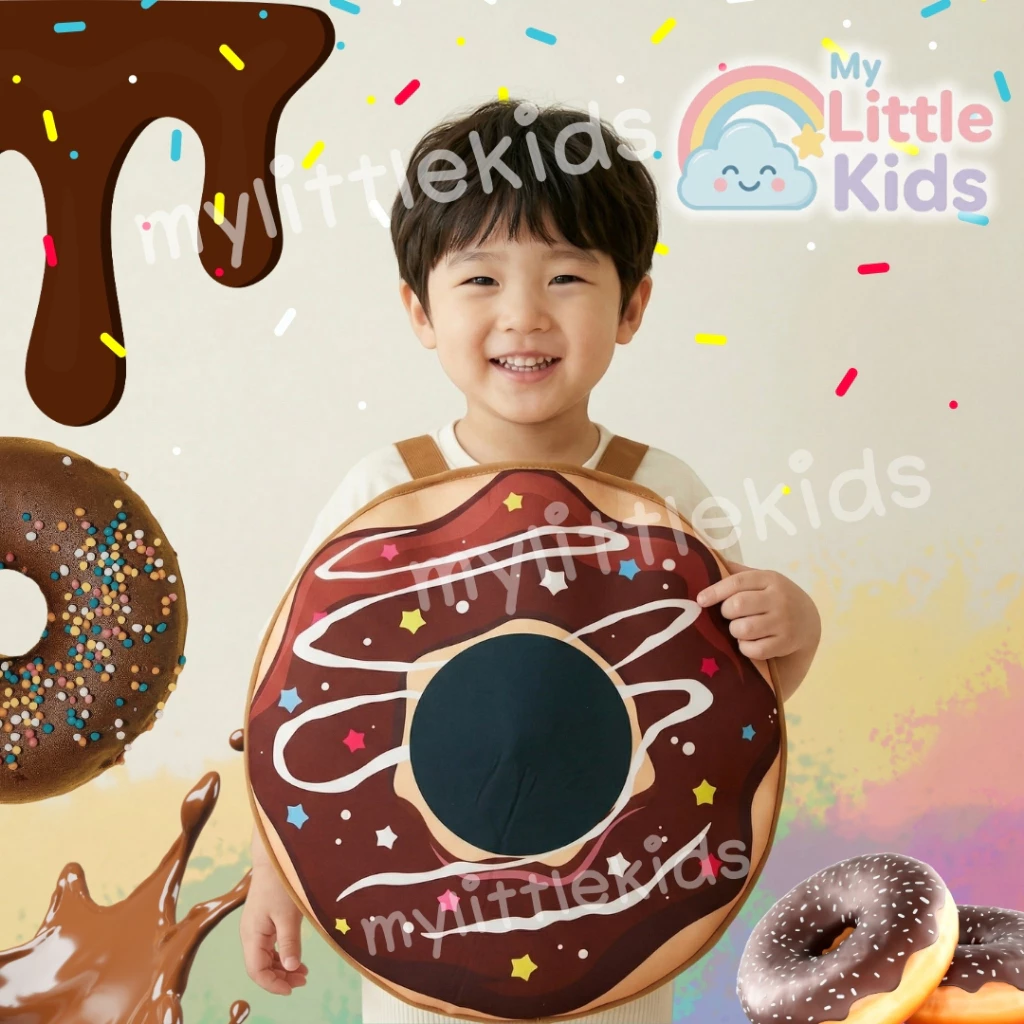ชุดขนม ชุดโดนัท ช็อกโกแลต Donut Chocolate 3D ชุดแฟนซีเด็ก ชุดอาหาร Cheese Costume ชุดกิจกรรมโรงเรียน ชุดฮาโลวีน